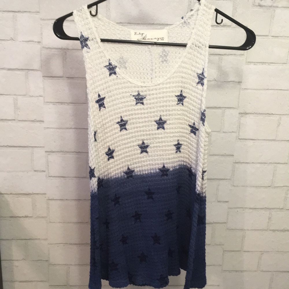 Blue Star Tank Top